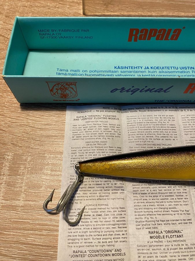 Sällsynt rapala Magnum Magnum floating 18cm