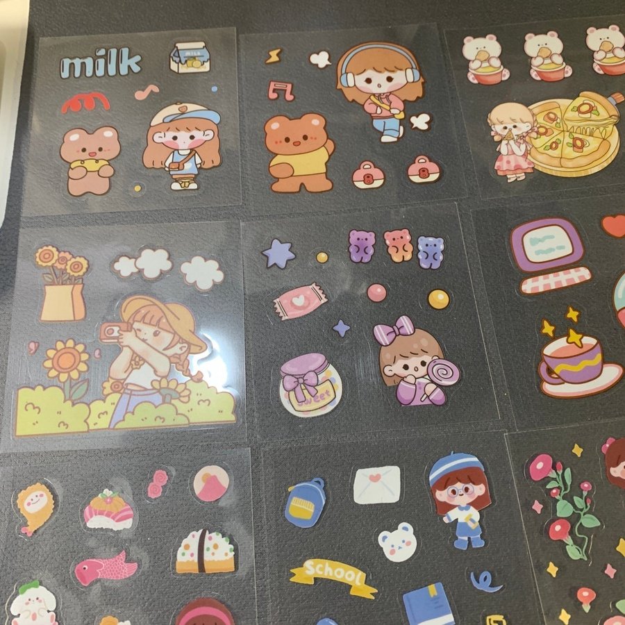 25st ark klistermärken Söta Dekorationsstickers kawaii