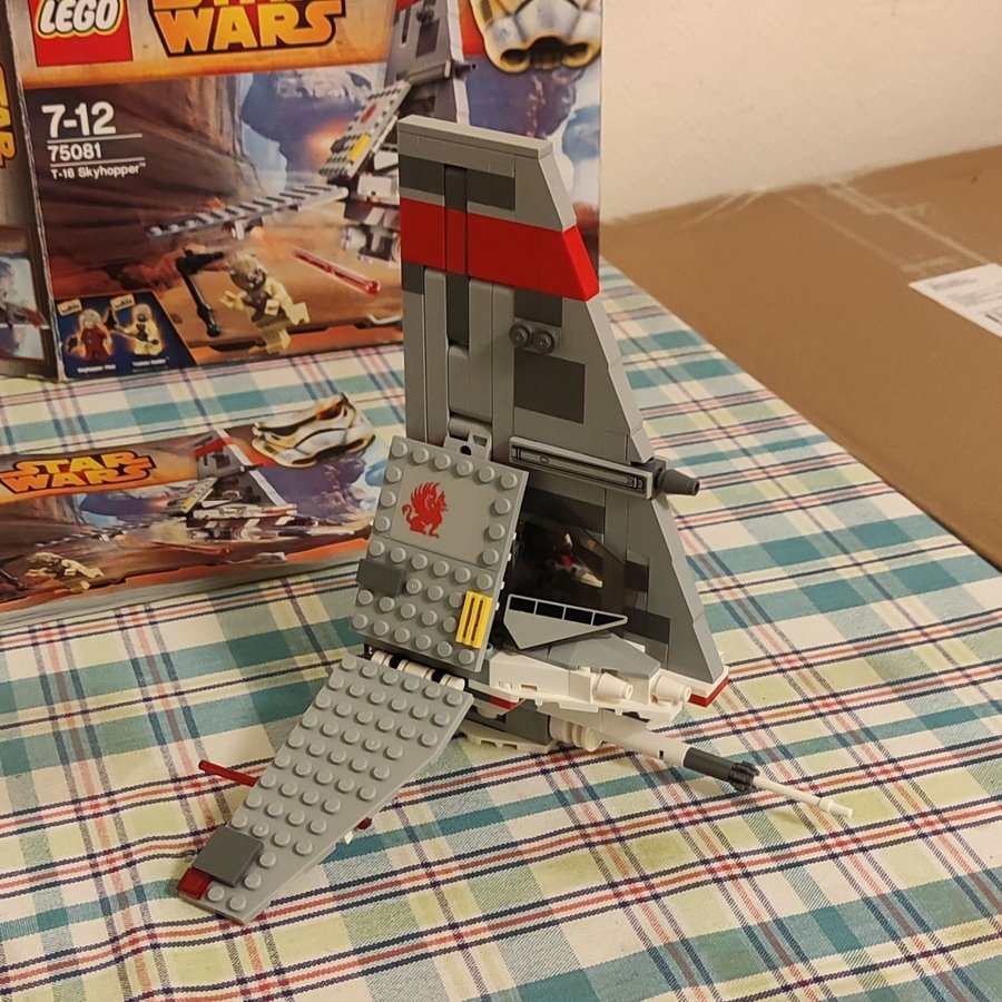 Lego Star Wars 75081 T-16 Skyhopper Komplett