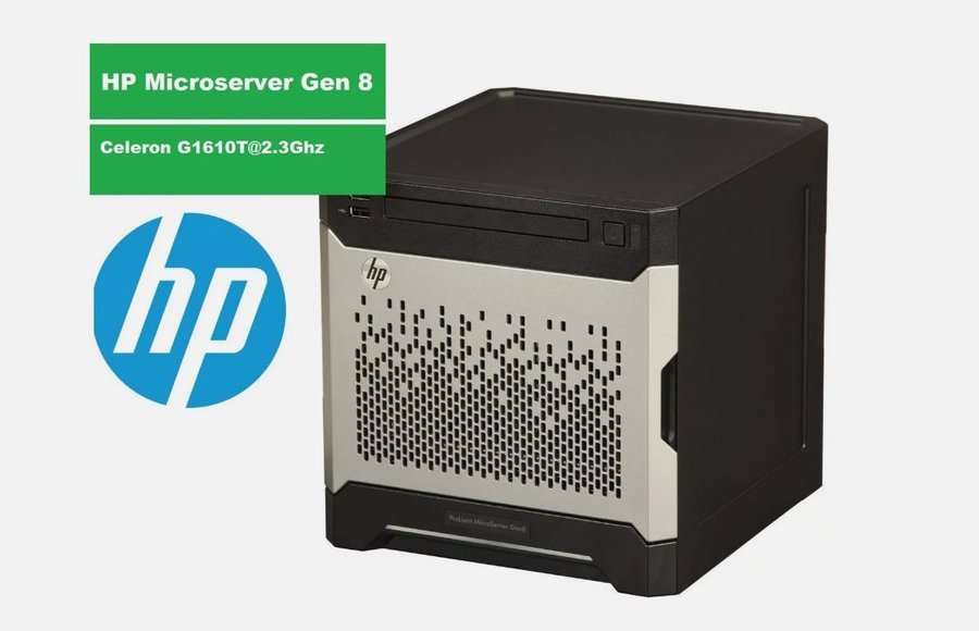 HP ProLiant Gen8 MicroServer Celeron G1610T 2.3Ghz 2GB *NY*