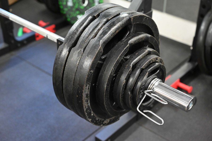 OL Stang med 160kg jernplader Ø50mm