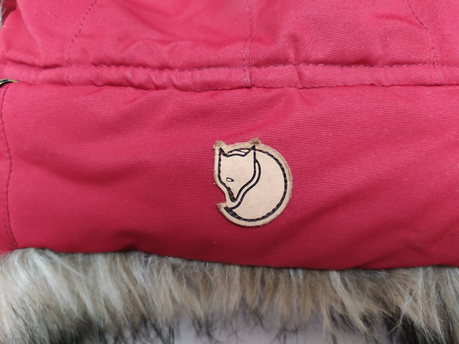 Fjällräven Nordic Heater vintermössa/pälsmössa/ushanka, röd, storlek S