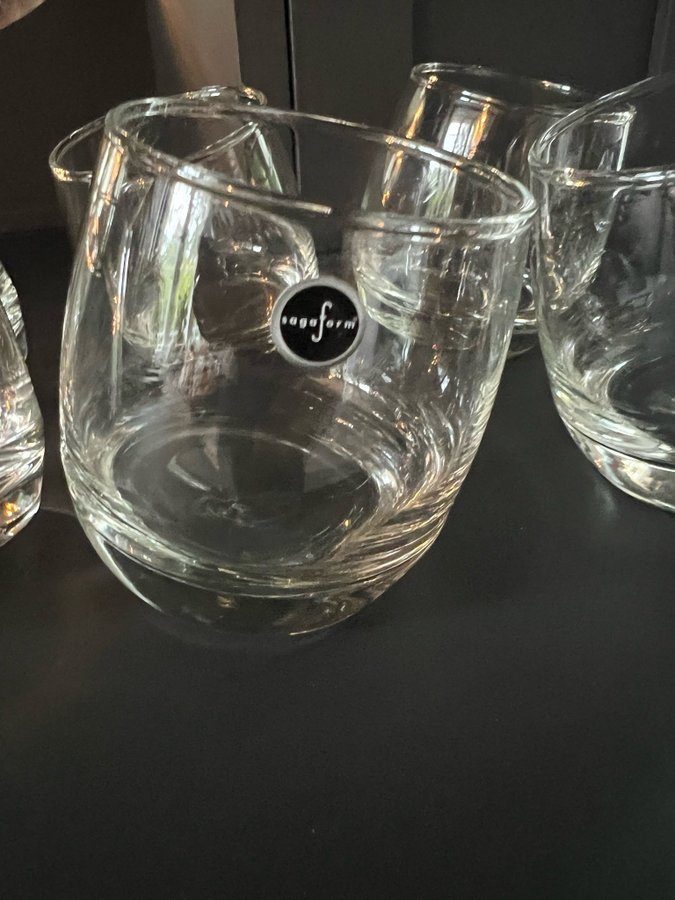 6st whiskey glas från Sagaform