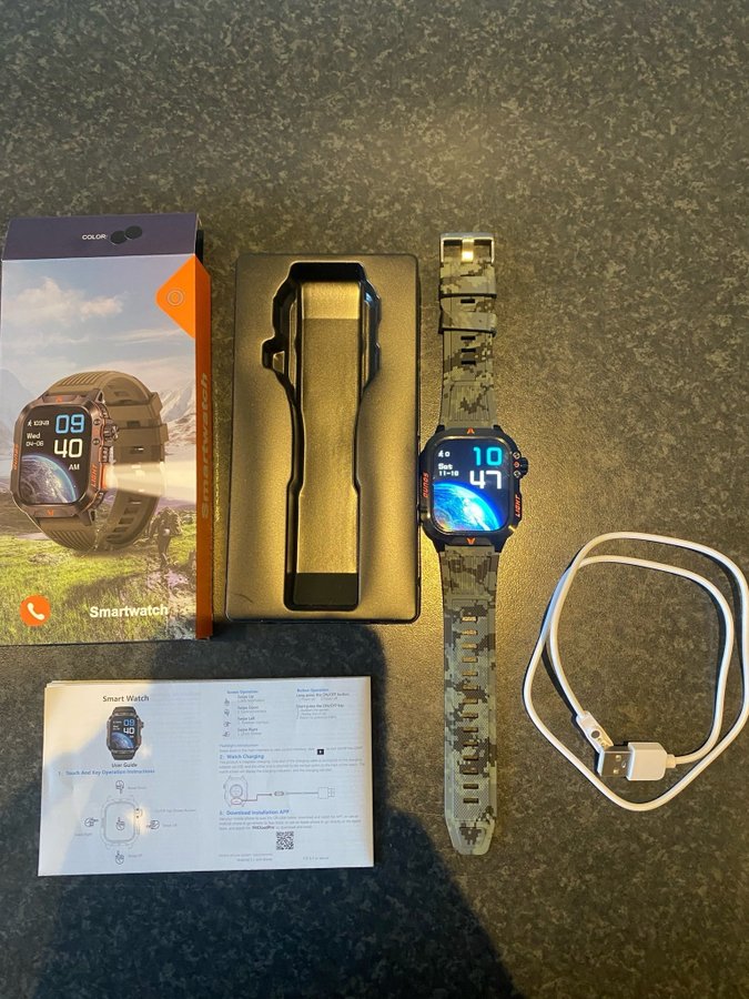 Outdoor vandtæt Smartwatch camo