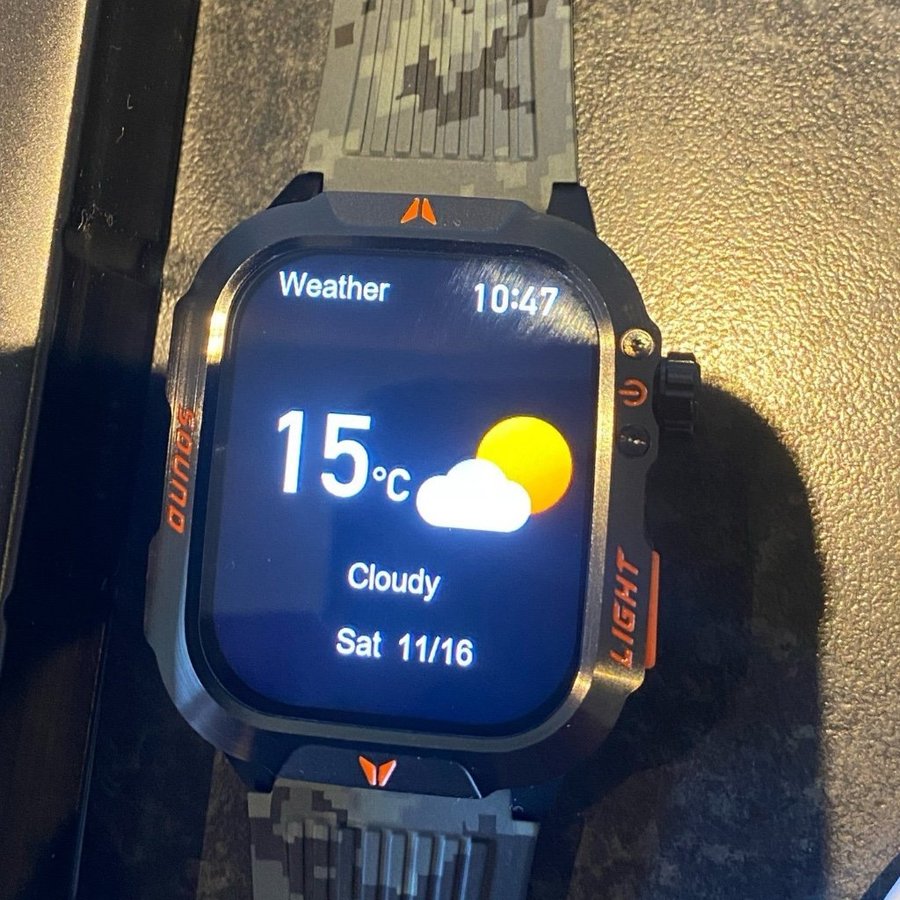 Outdoor vandtæt Smartwatch camo