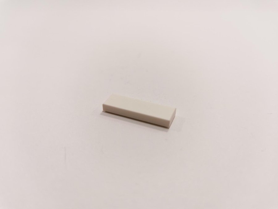 Lego - tile - slät - 1x3 - part 63864 - vit