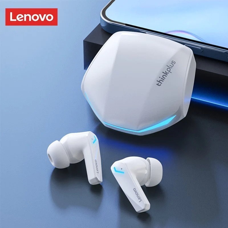 Lenovo GM2 Pro Earbuds/Hörlurar (Vita)