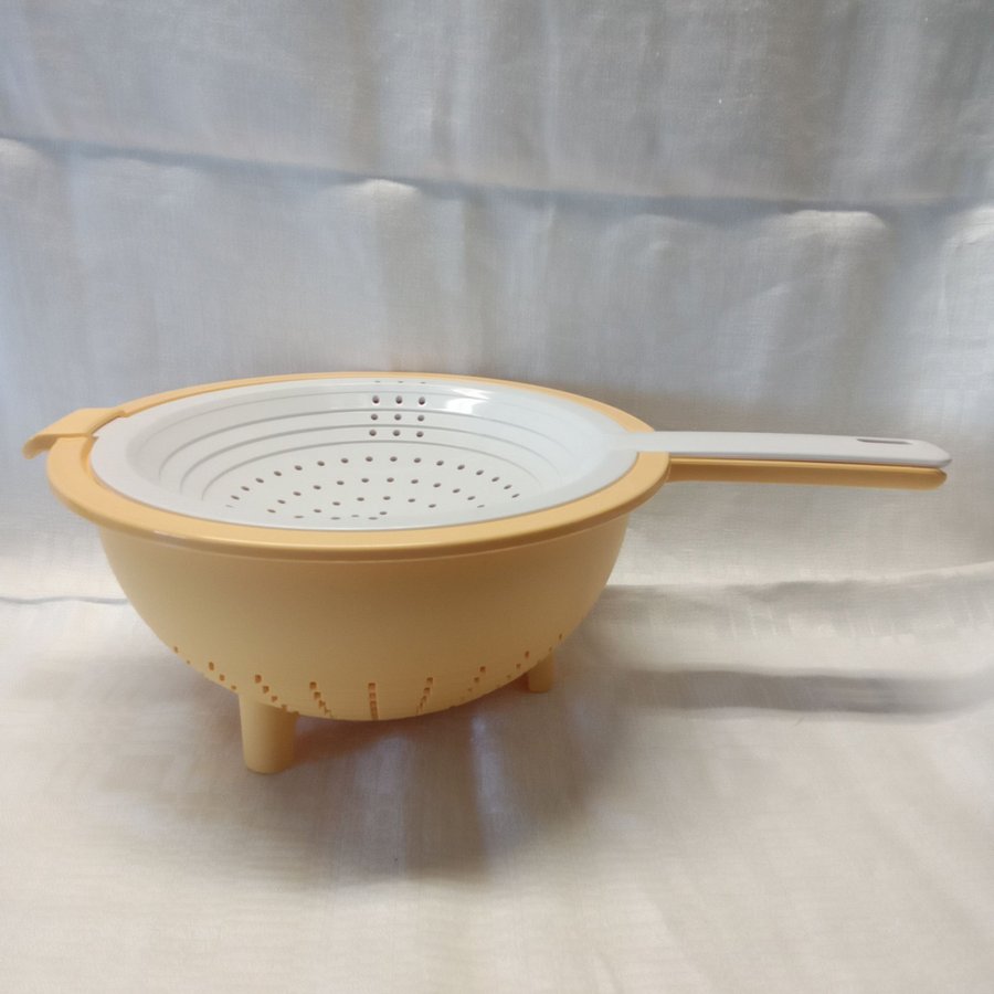 Tupperware Dubbelcolander durkslag sil NY