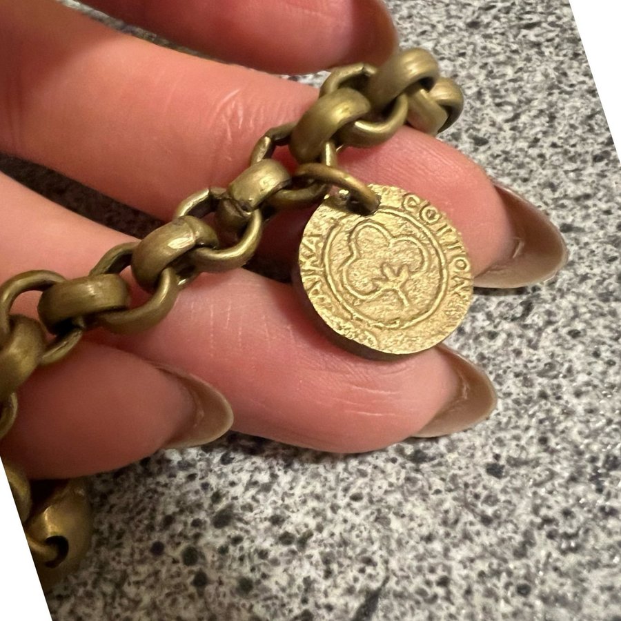 Brass bracelet