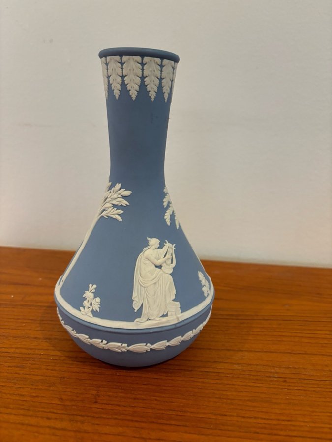 Blå vas Vintage Wedgewood