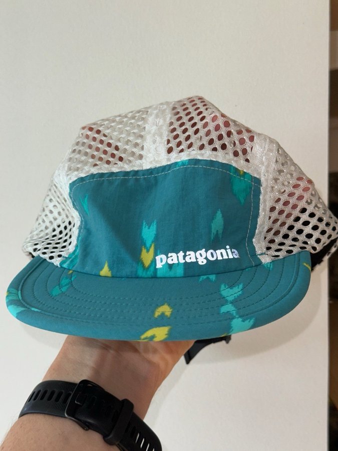 Patagonia Duckbill keps - Wish Tails Blue Green - Rare