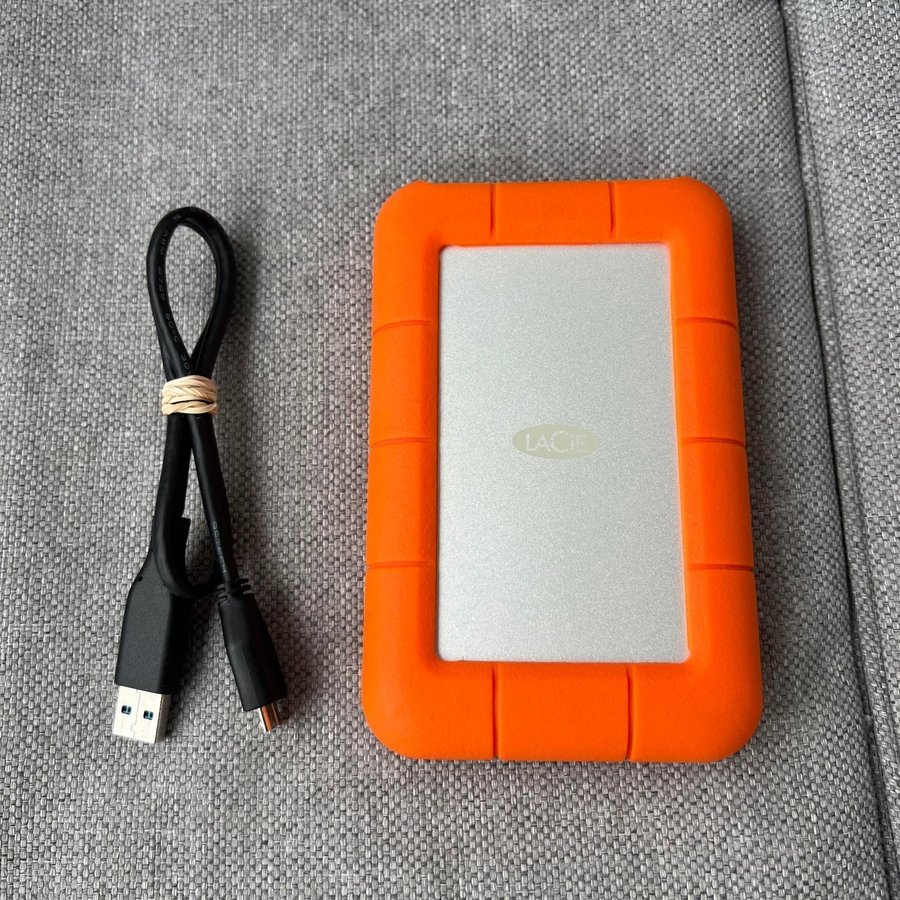 LaCie Extern Rugged Hårddisk 500GB USB 30