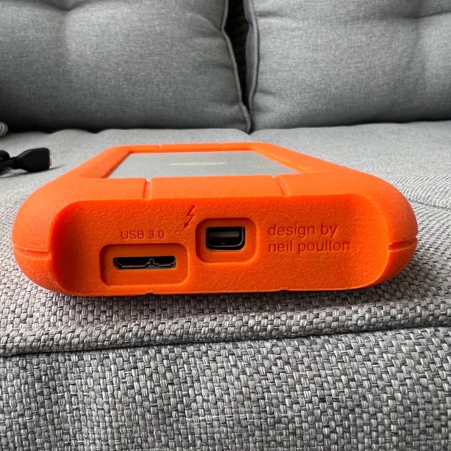 LaCie Extern Rugged Hårddisk 500GB USB 30