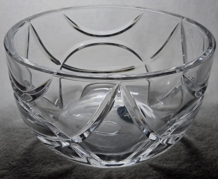 'Ralph Lauren Home' Crystal Bowl Stor Kristallskål Handcrafted Ny/oanvänd