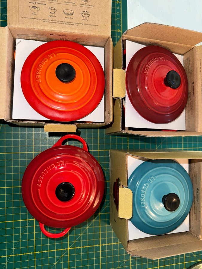 Le Creuset Mini Cocotte 4 stycken