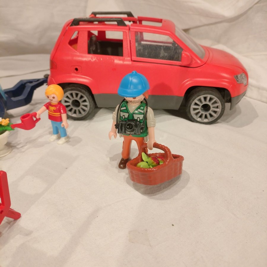 Playmobil Campingbil med husvagn