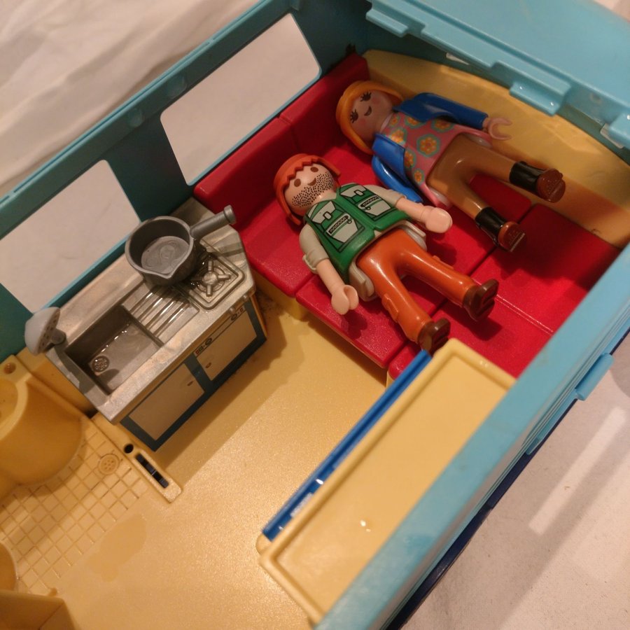 Playmobil Campingbil med husvagn