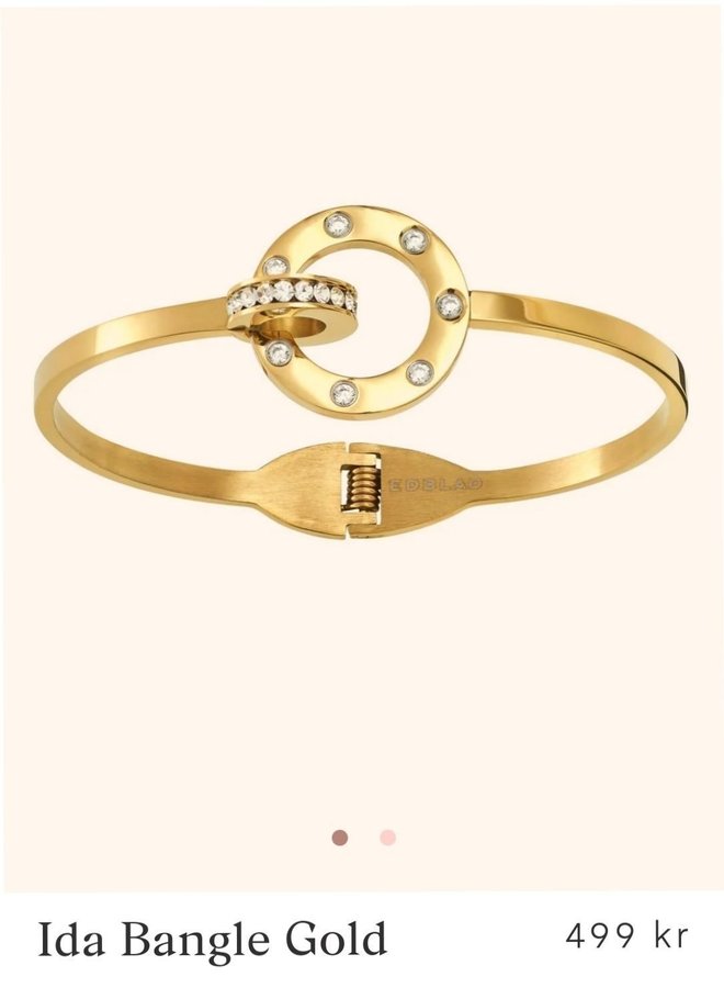 Ida bangle gold armband Edblad