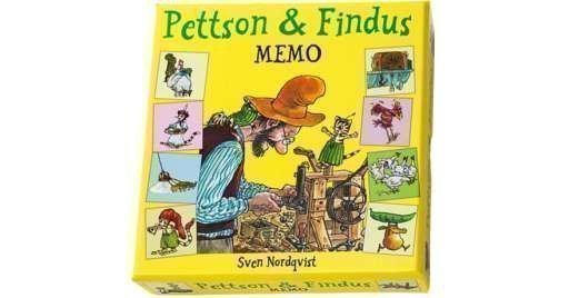 PETTSON  FINDUS memo / HELT NYTT INPLASTAT!