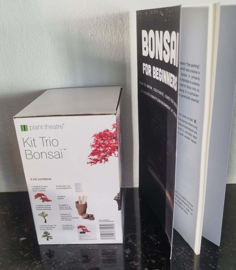 Kit Trio Bonsai - Bonsai för nybörjare