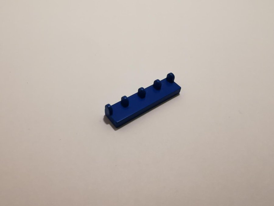 Lego - hinge - ledad - fäste - del till lucka tak - 1x4 - part 4625 - blå