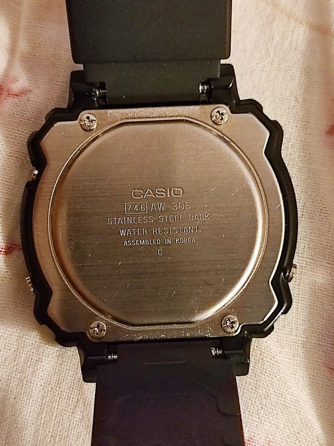 JDM casio ana digi 1986