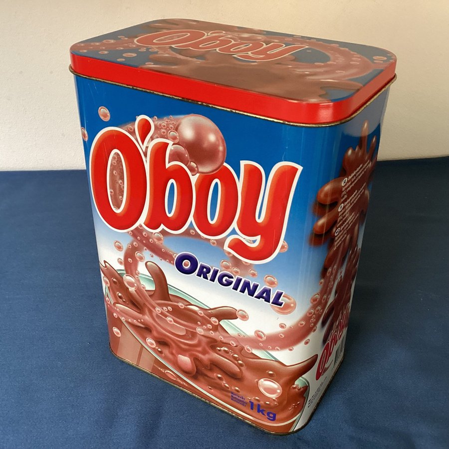 O’BOY ORIGINAL BURK Plåtburk Oboy Burk Förvaringsburk