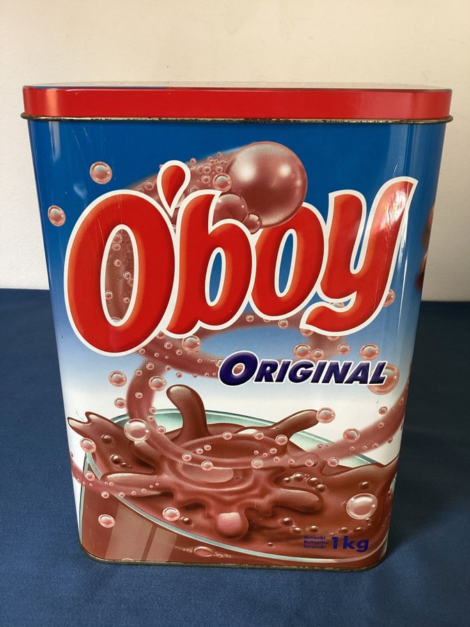 O’BOY ORIGINAL BURK Plåtburk Oboy Burk Förvaringsburk