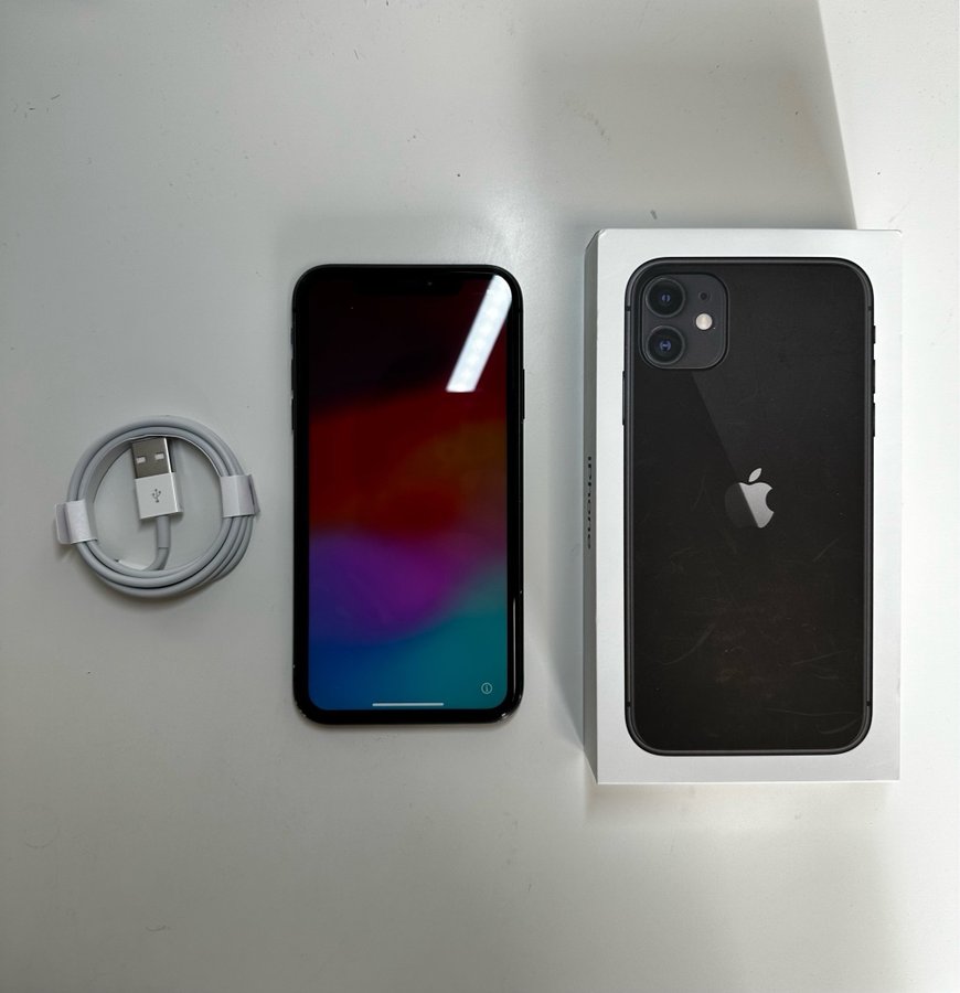 iPhone 11 64gb Svart