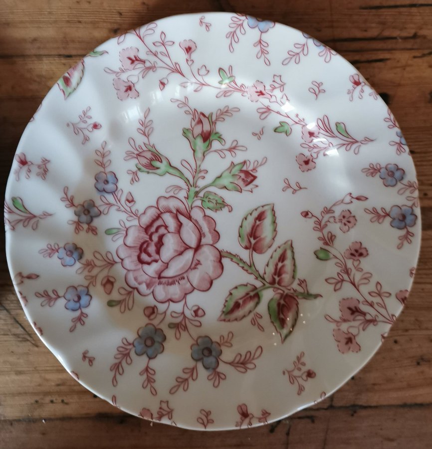 Johnson bros England Rose Chintz assietter x 5