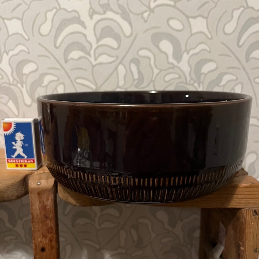 GEFLE KOSMOS STOR SKÅL SALLADSSKÅL SERVERINGSSKÅL DESIGN TERNELL 60-tal RETRO