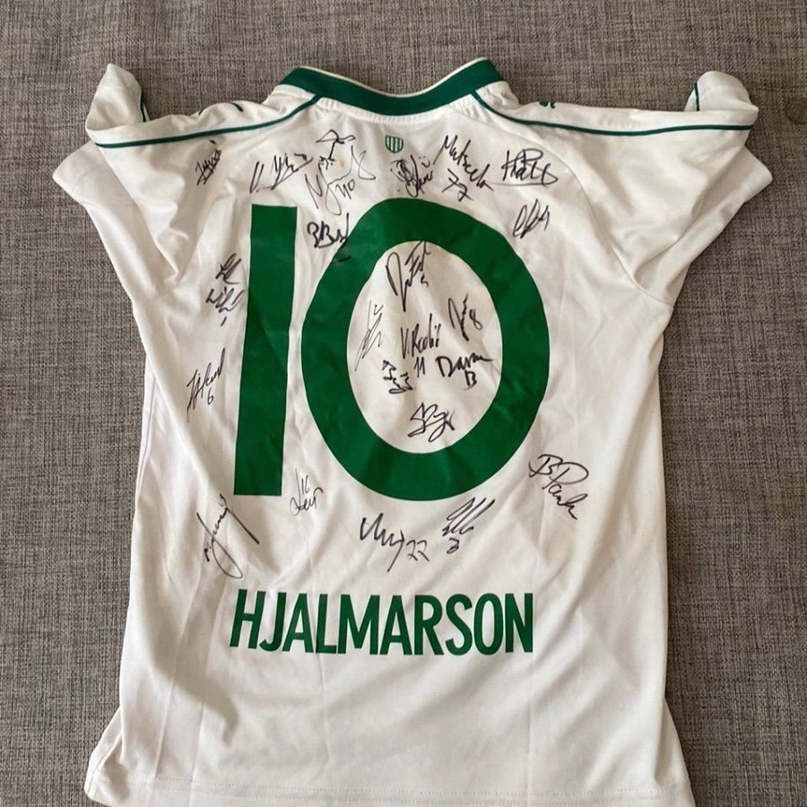 Signerad Hammarby tröja