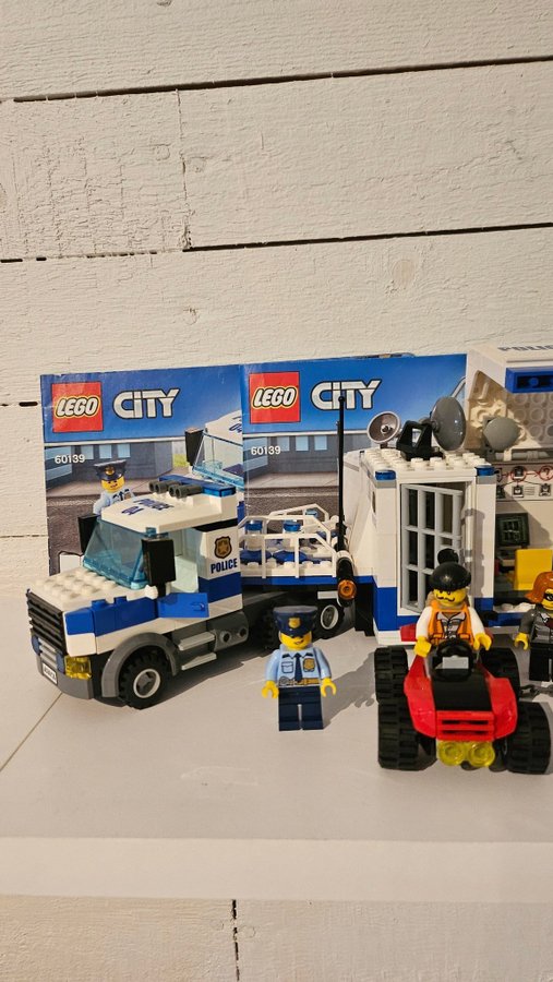 Lego City - Mobil kommandocentral, set 60139