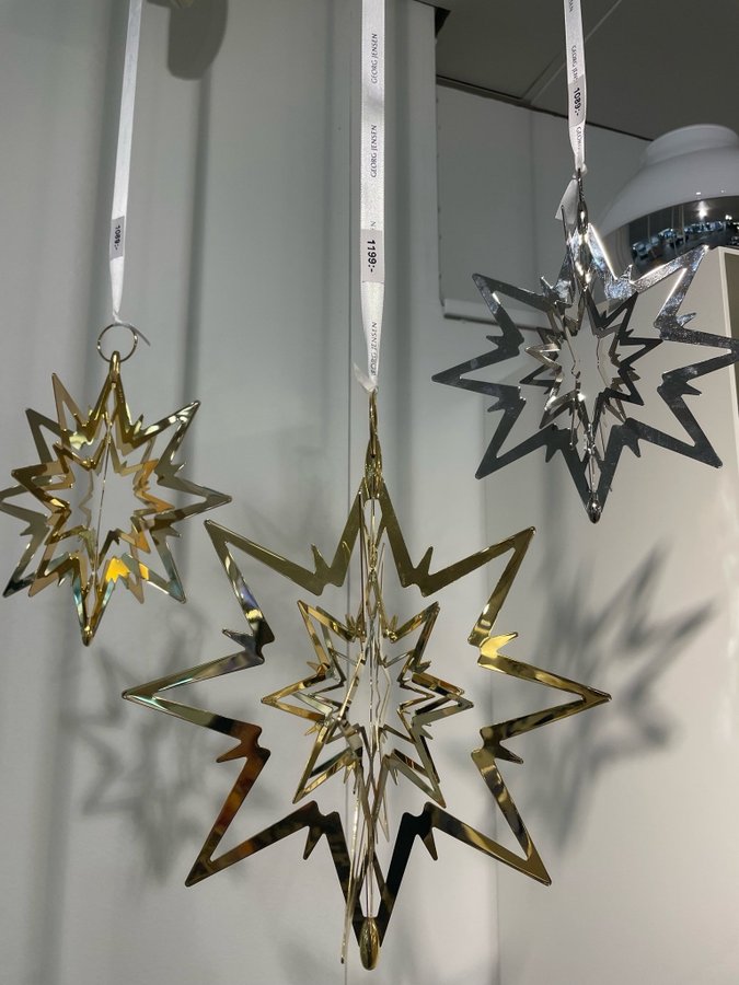 Georg Jensen Julgransstjärna Stor julstjärna mässing