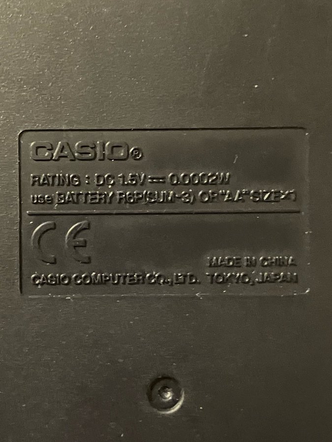 Casio fx-82MS Mikiräknare