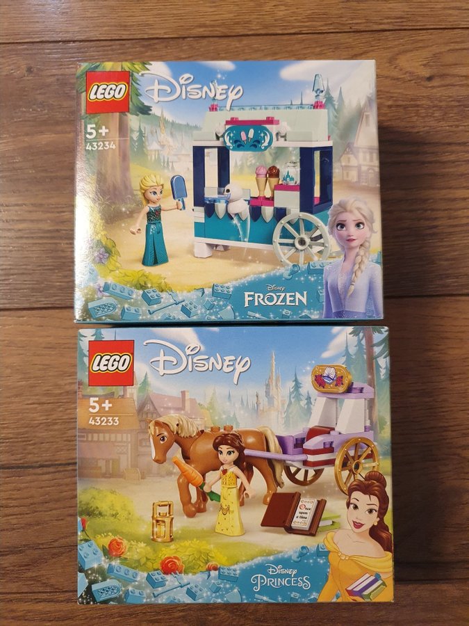 LEGO Disney Frozen 43234  Disney Princess 43233