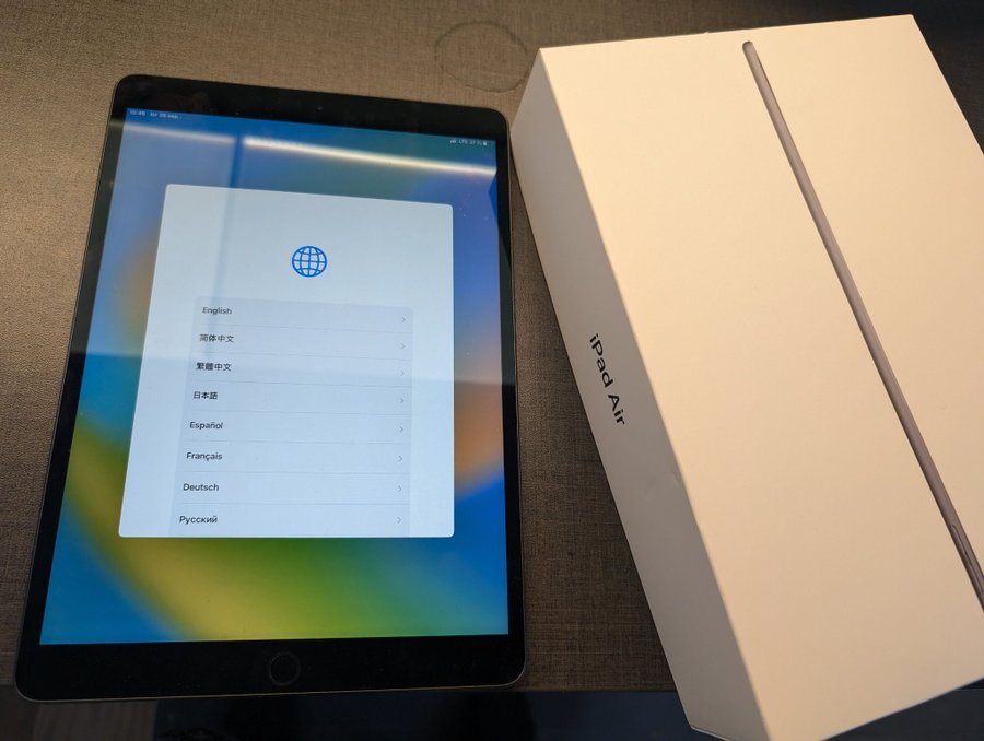 iPad Air (tredje generationen) 64gb Wifi och simkort