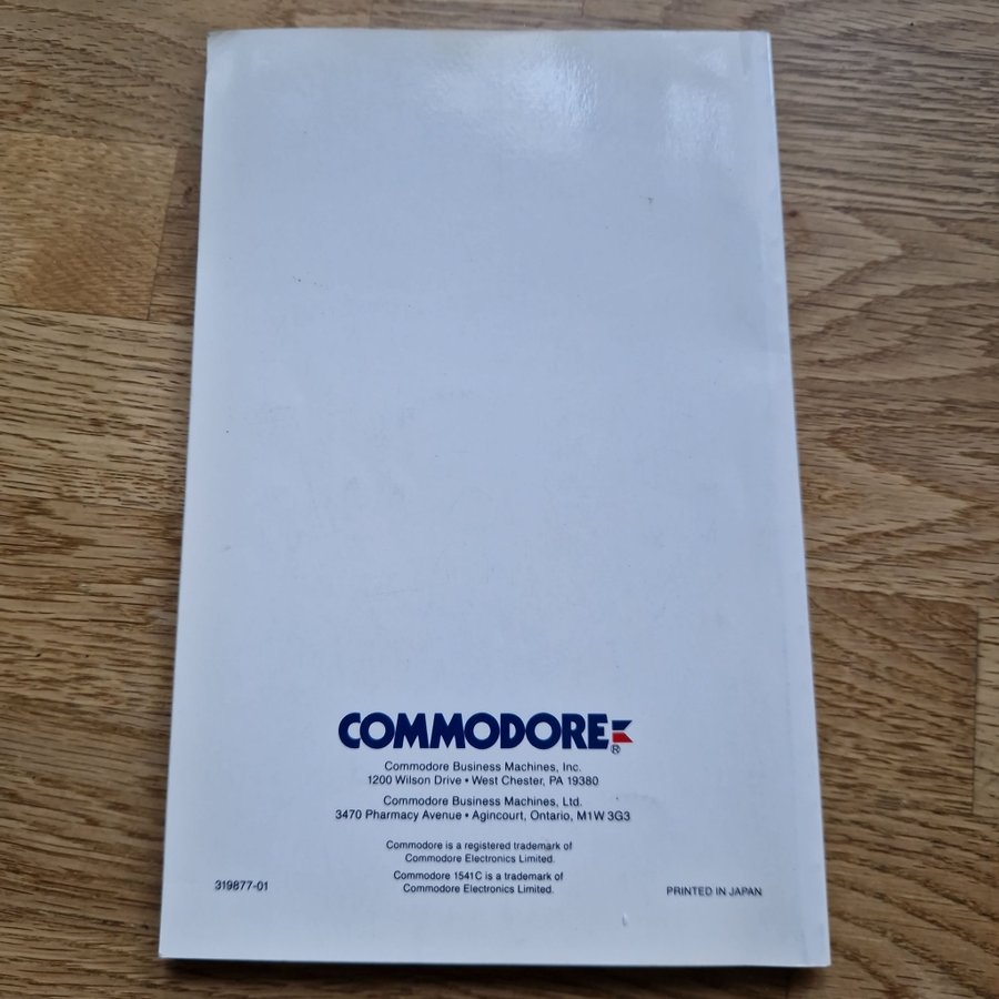 Commodore 1541C Disk Driver User guide floppy diskett manual retrodator c64