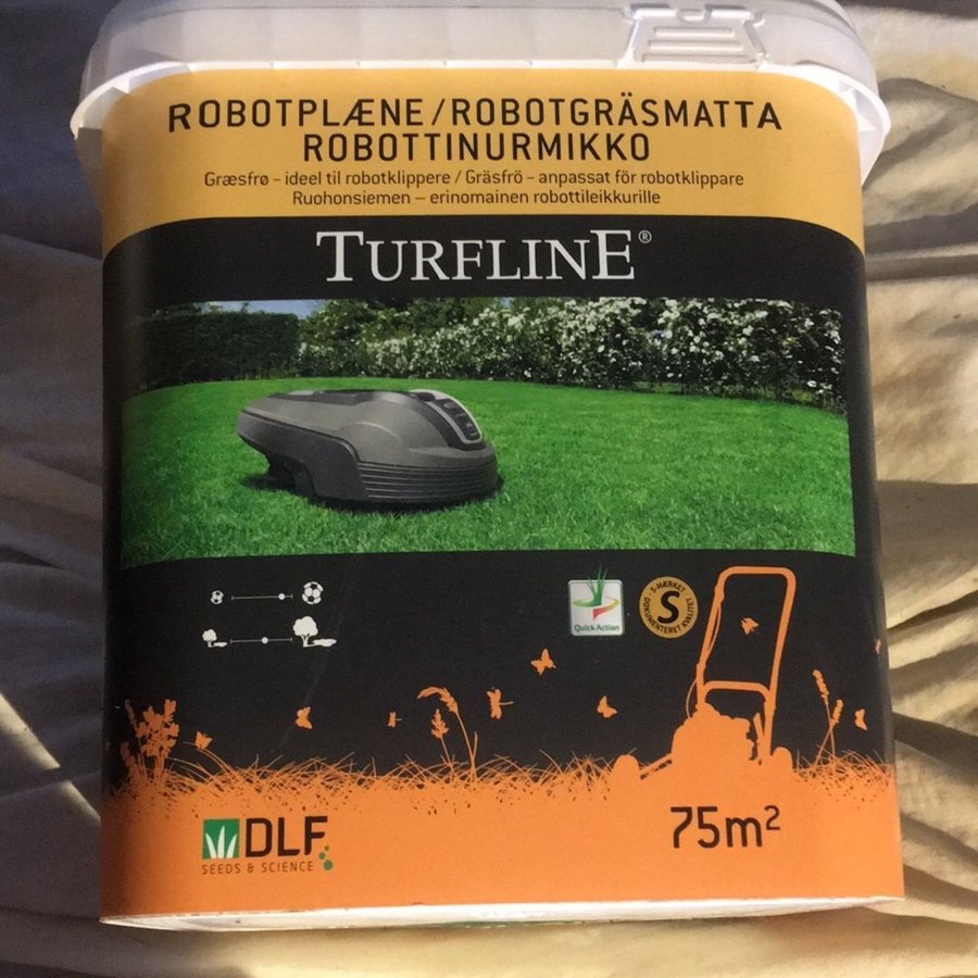 Turfline Robotgräsmatta 75m2