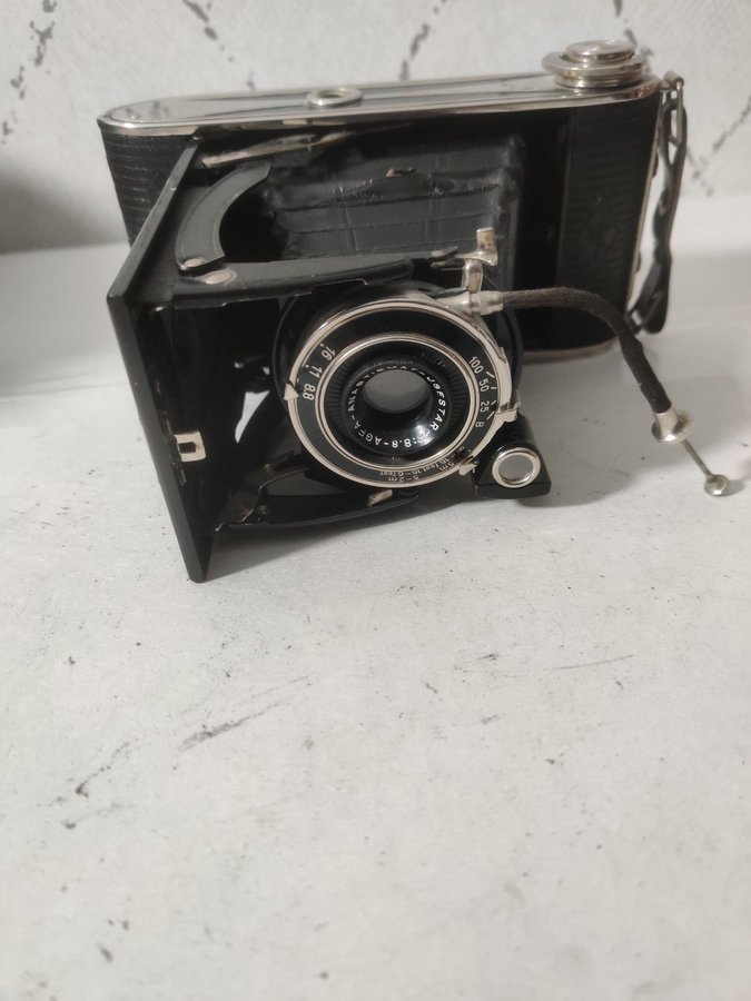 Agfa Billy Record 1 med objektiv Agfa Anastigmat Jgestar-F:8.8