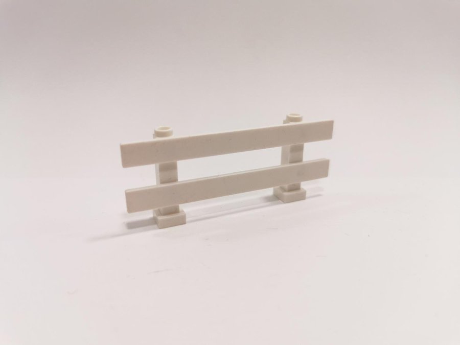 Lego - staket - 1x8x2 2/3 - part 6079 - vit