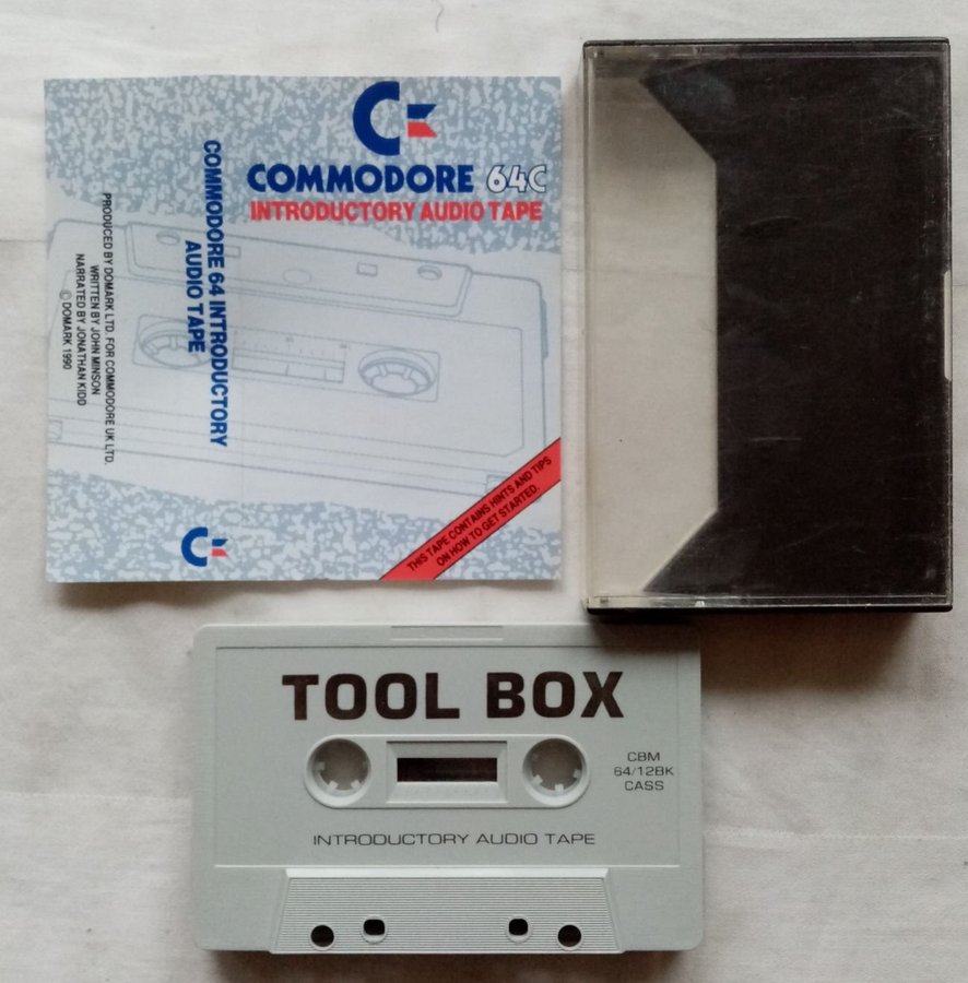 Introductory Audio Tape (Domark - Toolbox) - Commodore 64 / C64