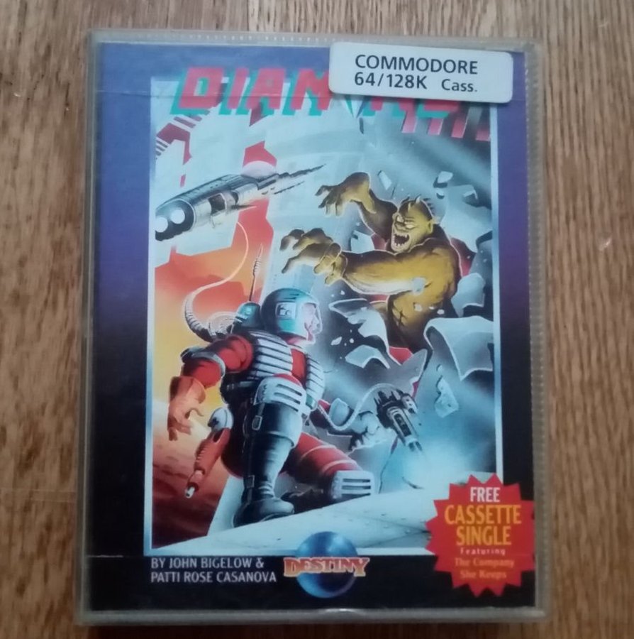 Diamond (Destiny - Activision) ->TESTAD<- Commodore 64 / C64 Spel