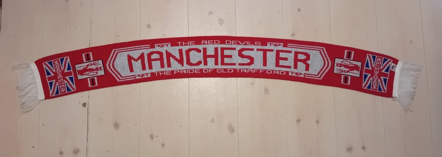 1ST MANCHESTER UTD HALSDUK FOOTBALL SUPPORTERS ENGLAND HOOLIGANS ULTRAS VINTAGE