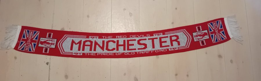 1ST MANCHESTER UTD HALSDUK FOOTBALL SUPPORTERS ENGLAND HOOLIGANS ULTRAS VINTAGE