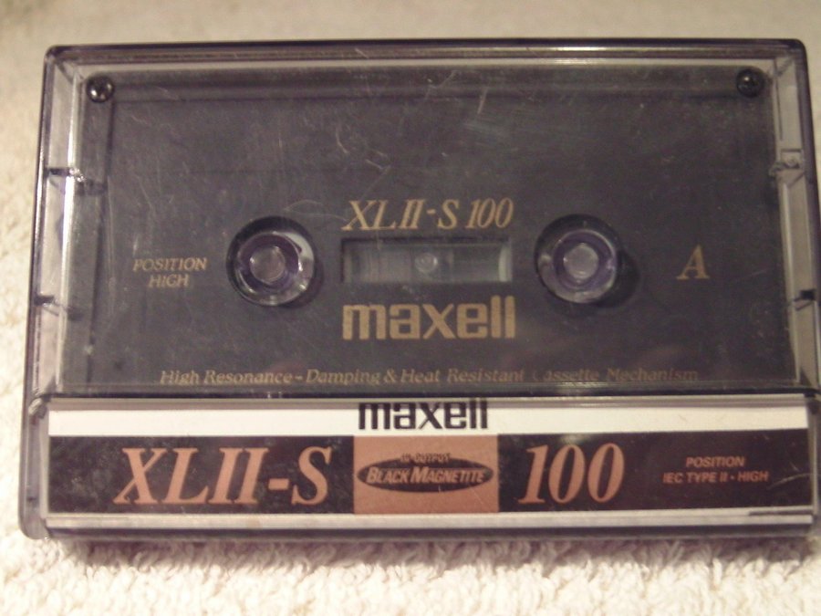 Maxell XLII-S 100 Kromband av högsta kvalitet! Helt enlig text och bilder!