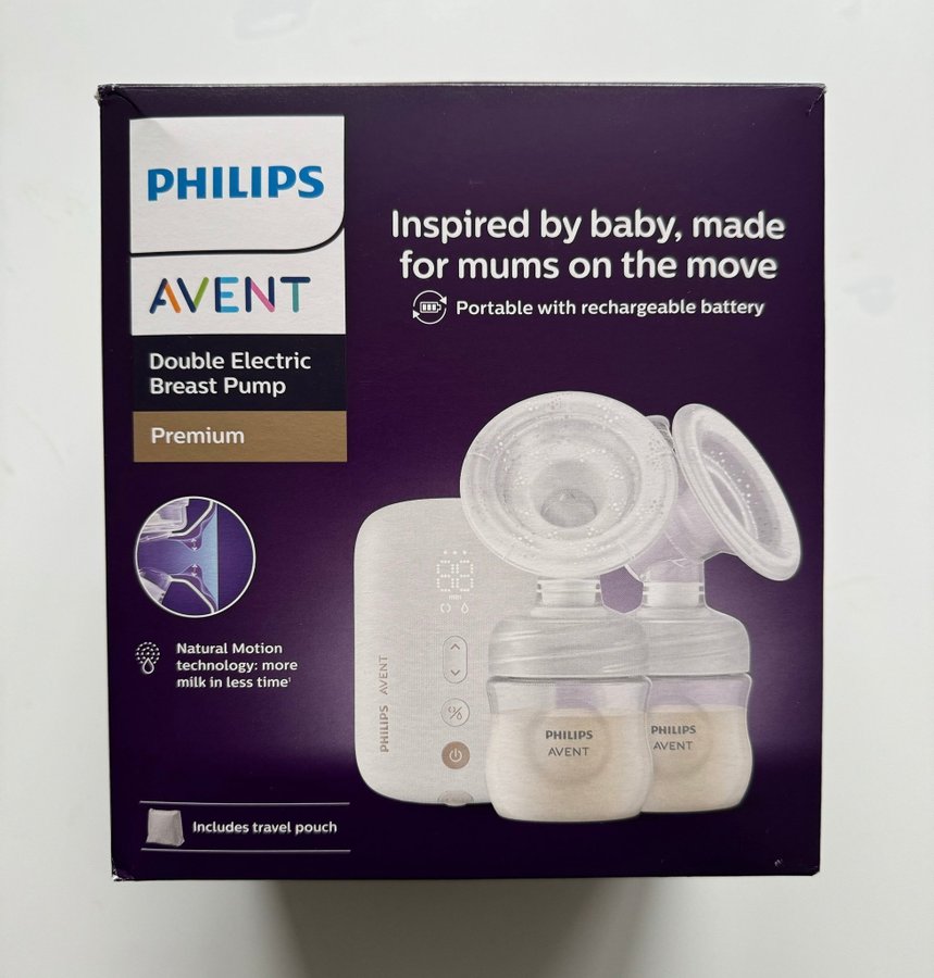 Philips Avent Breast Pumps Premium DUO. Model SCF398/11