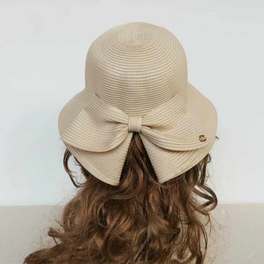 Modern Women Bucket hat, Beige Sun Hat, Summer Hat, Beach Hat, Cap