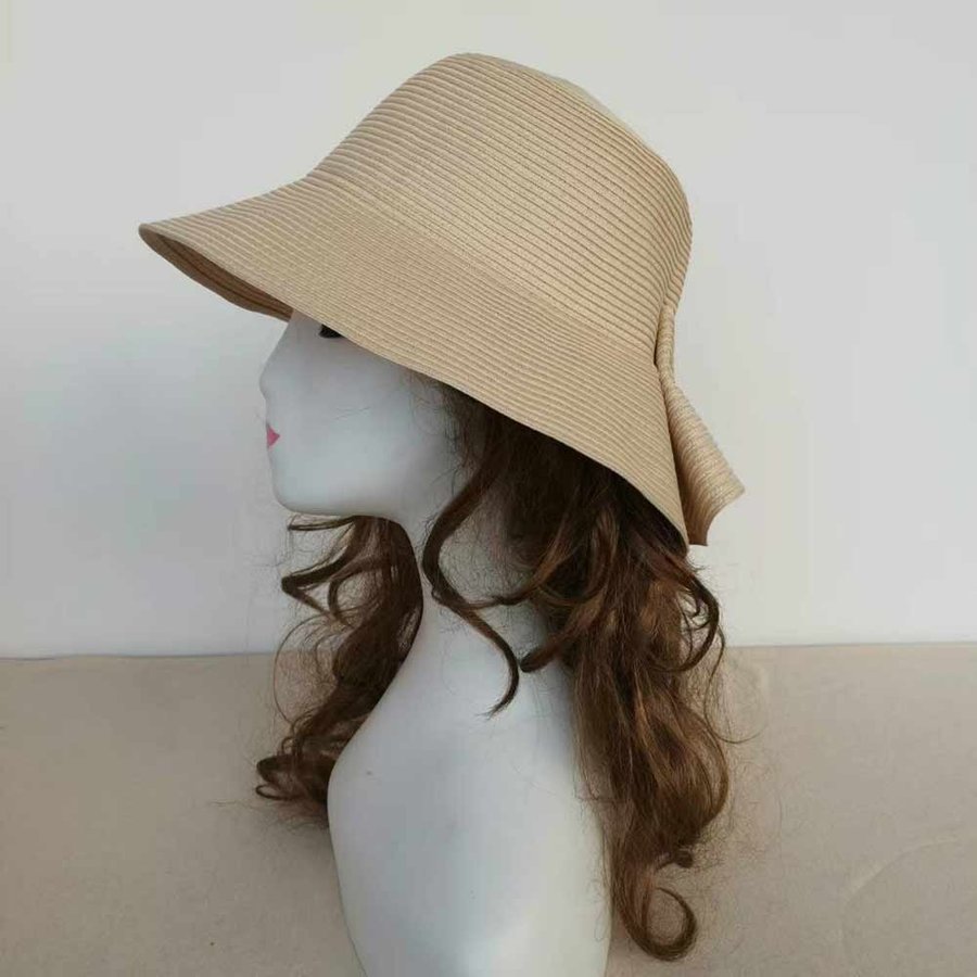 Modern Women Bucket hat, Beige Sun Hat, Summer Hat, Beach Hat, Cap