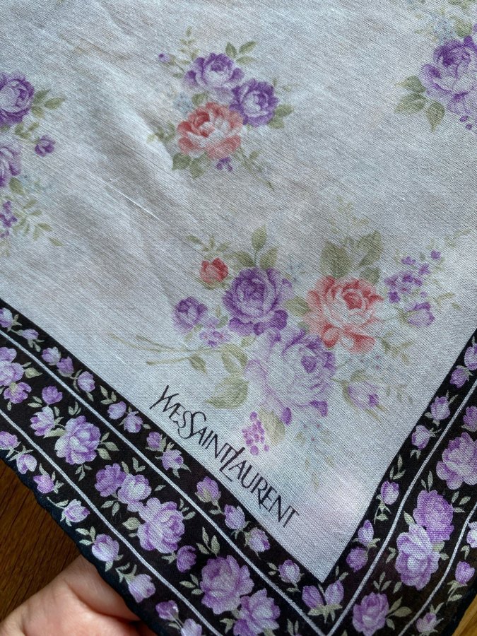 Vintage YSL handkerchief/neckerchief